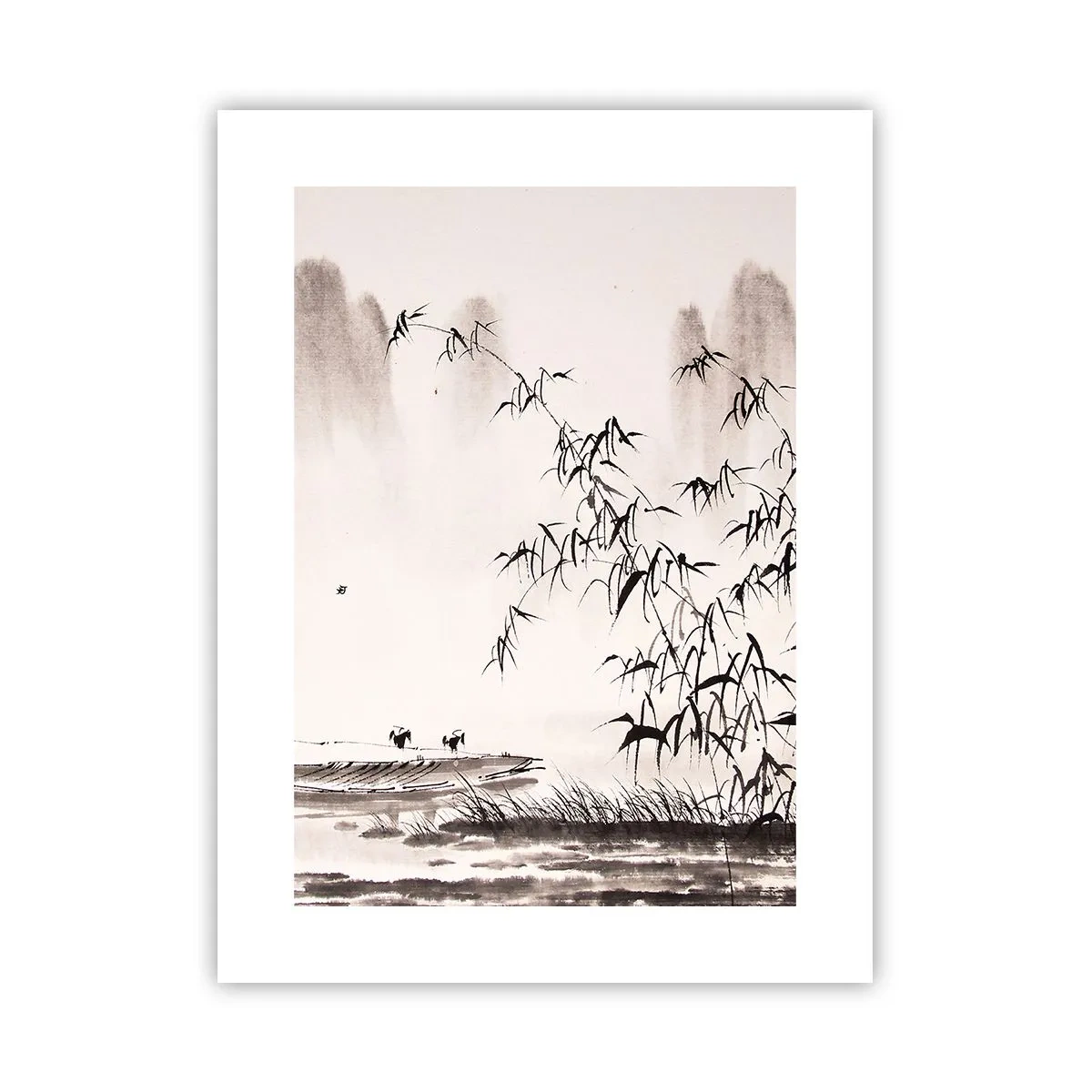 Plakat - Cisza ryżowych pól - 30x40 cm