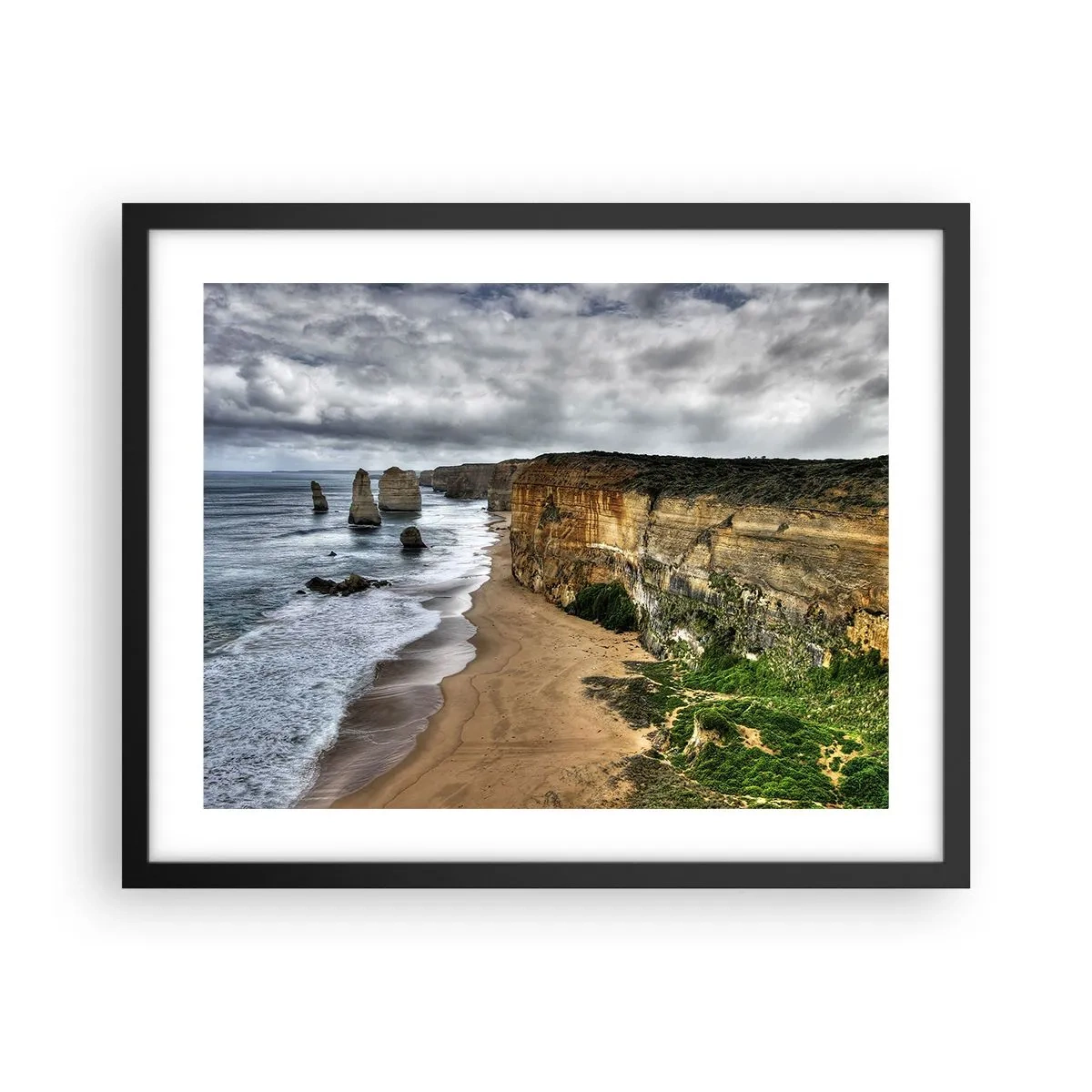 Plakat w czarnej ramie - Surowe piękno - 50x40 cm