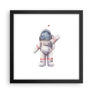 Plakat w czarnej ramie - To na razie! - 30x30 cm