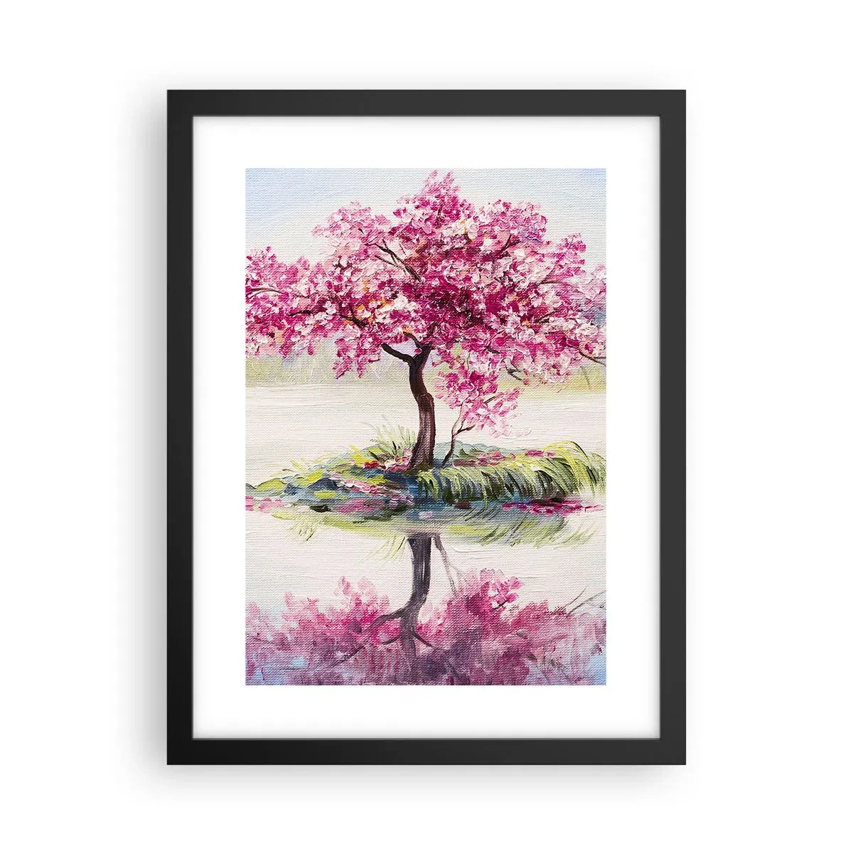 Plakat w czarnej ramie - Święto wiosny - 30x40 cm