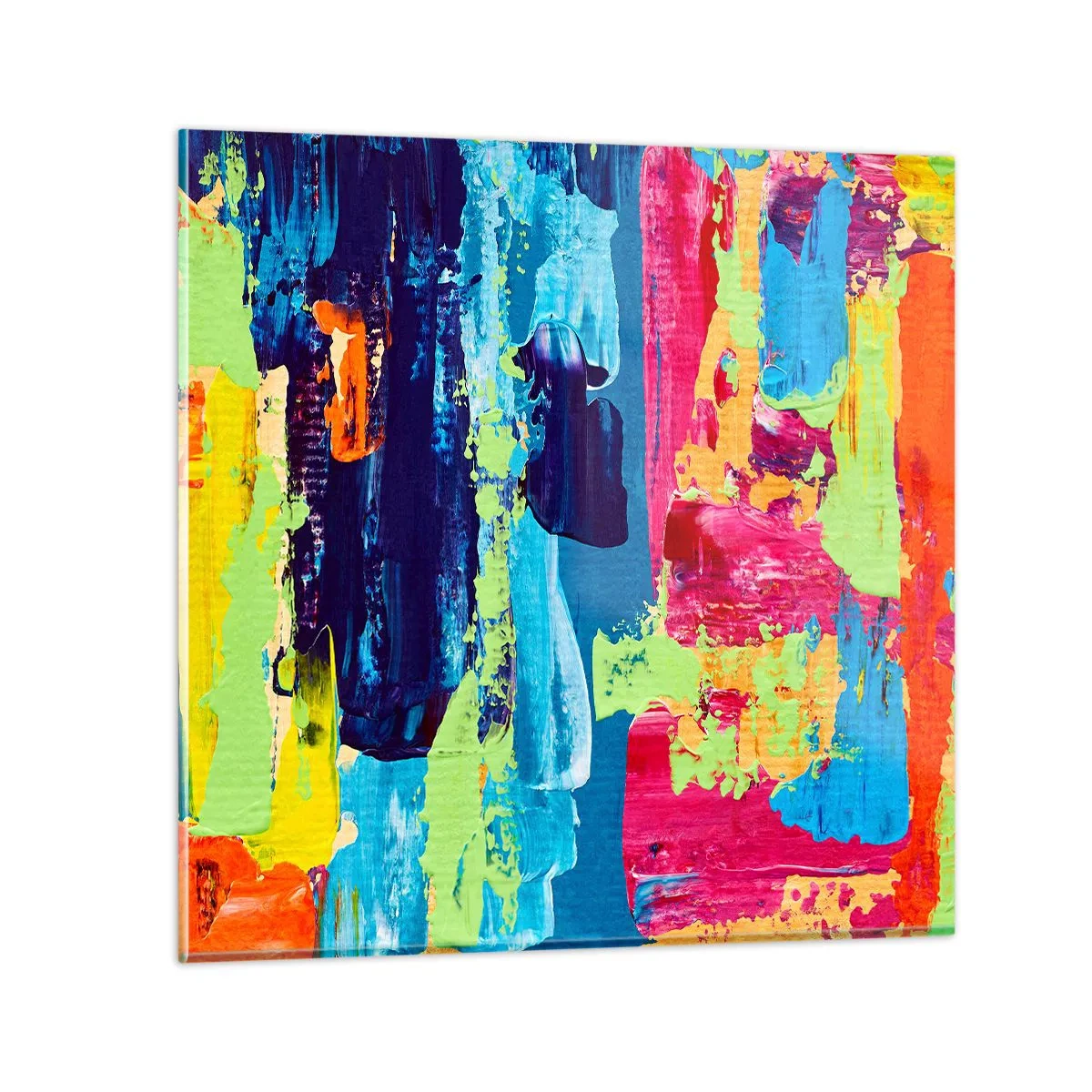 Obraz na szkle - Życie jest piękne! - 40x40 cm