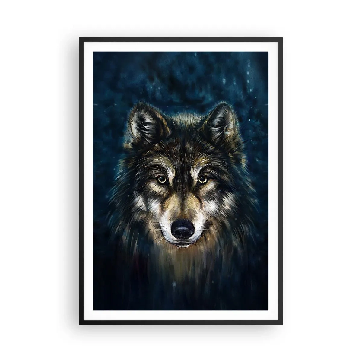 Plakat w czarnej ramie - Alfa? I omega - 70x100 cm