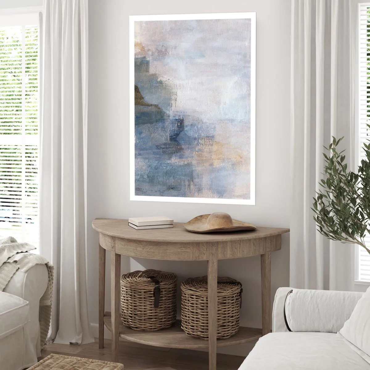 Plakat - Tony i akordy barw - 70x100 cm