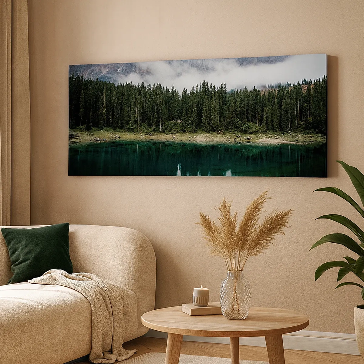 Obraz na płótnie - Cicho, cicho, nie budźmy wody spiącej… - 30x30 cm