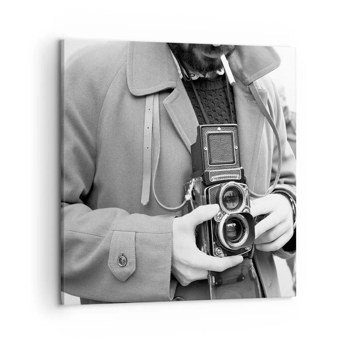 Obraz na płótnie - W stylu retro - 50x50 cm