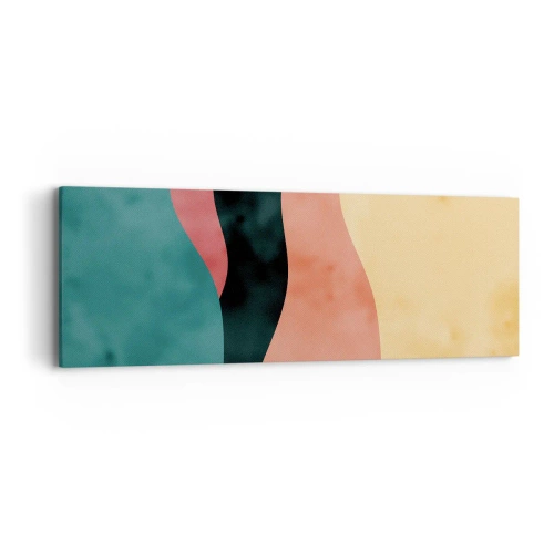 Obraz na płótnie - Zgodna niezgodność - 90x30 cm