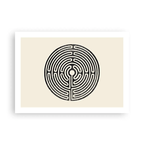 Plakat - Tajemniczy porządek - 70x50 cm