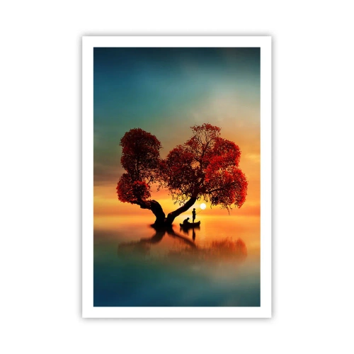 Plakat - Oddaleńcy i ciszyzna bezświata - 61x91 cm