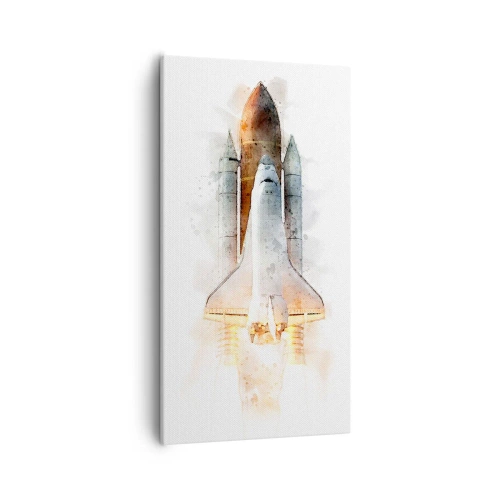 Obraz na płótnie - Odkrywcy na start - 55x100 cm