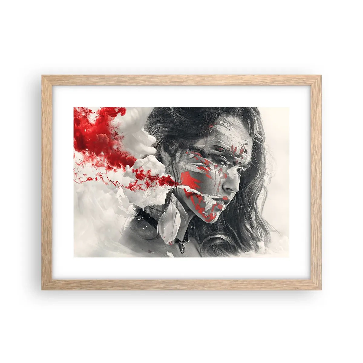 Plakat w ramie jasny dąb - W oparach absurdu - 40x30 cm
