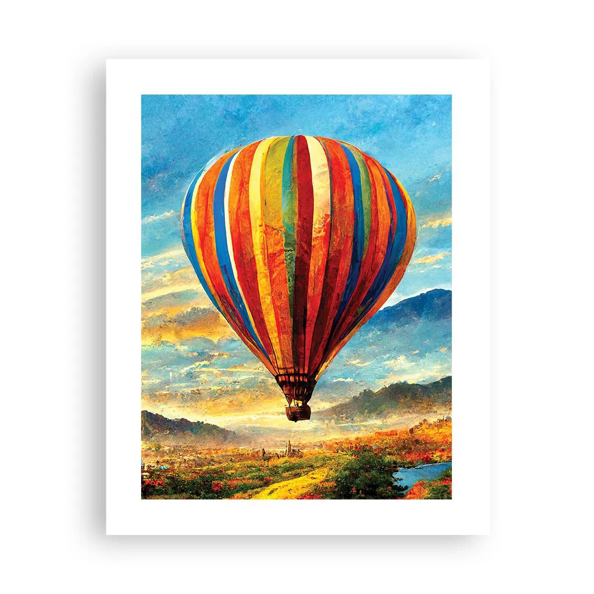 Plakat - W ciszy widać więcej - 40x50 cm