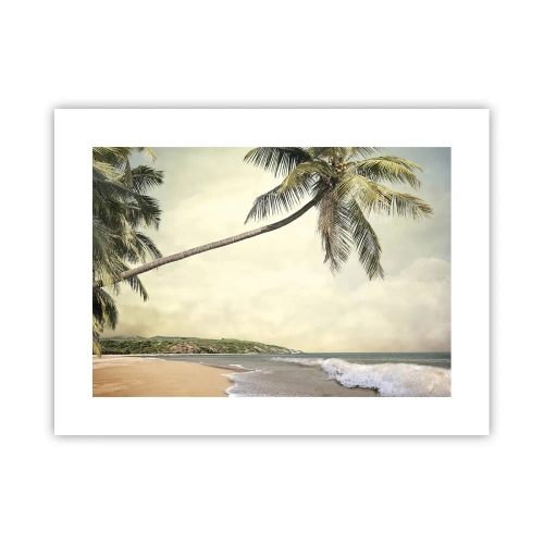 Plakat - Tropikalne marzenie - 40x30 cm