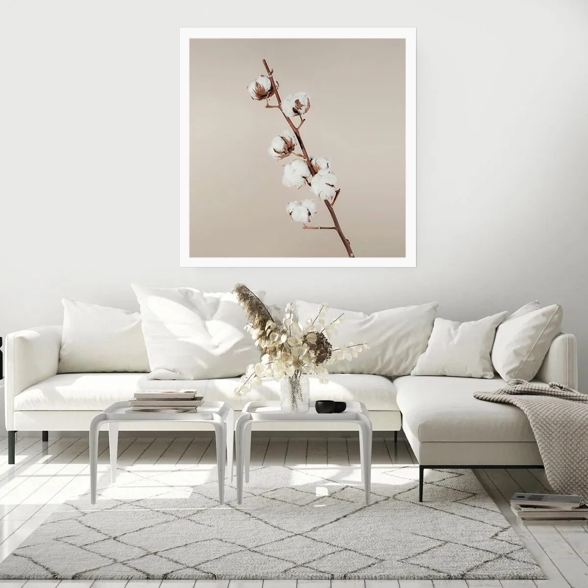 Plakat - U źródła miękkości - 50x50 cm