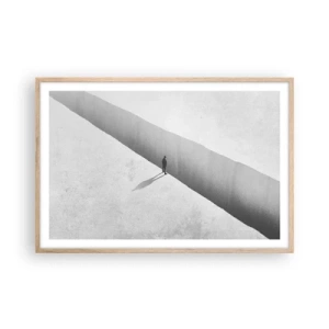 Plakat w ramie jasny dąb - Jasny cel - 91x61 cm