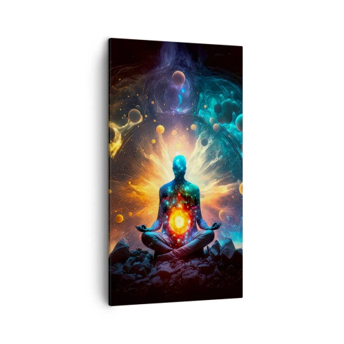 Obraz na płótnie - Kosmiczny spokój - 45x80 cm