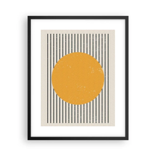 Plakat w czarnej ramie - Siła prostoty - 40x50 cm