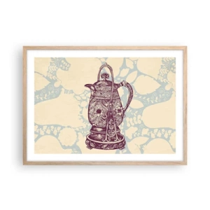 Plakat w ramie jasny dąb - Uroda codzienności - 70x50 cm