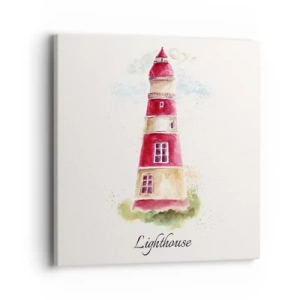 Obraz na płótnie - Wokół zawsze pogoda - 40x40 cm