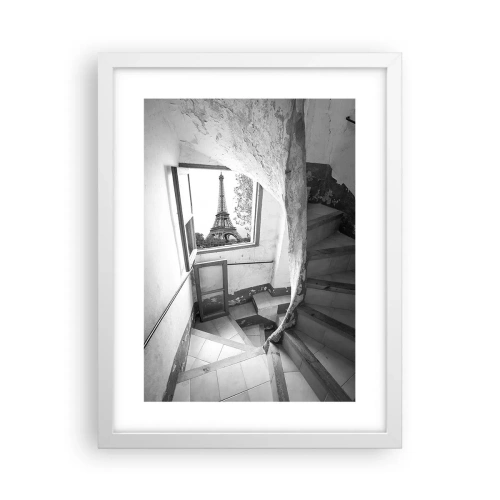 Plakat w białej ramie - Co za widok! - 30x40 cm