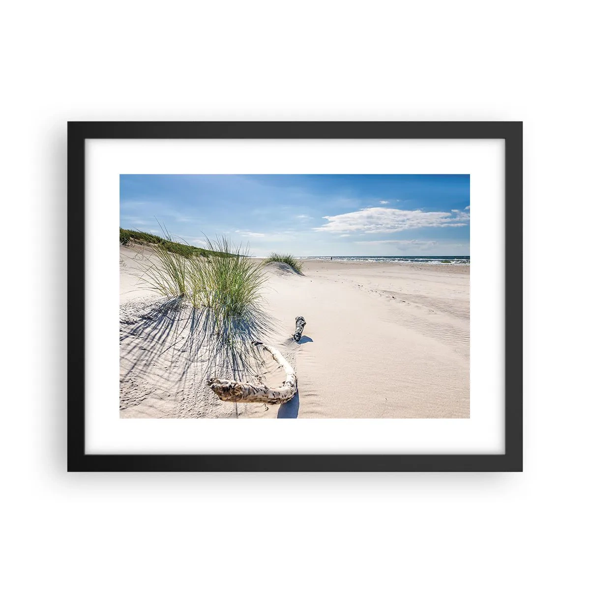 Plakat w czarnej ramie - Najpiękniejsza? Bałtycka - 40x30 cm