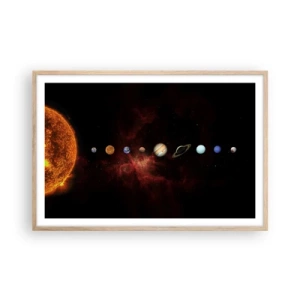 Plakat w ramie jasny dąb - Nasza okolica - 91x61 cm