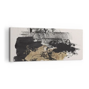 Obraz na płótnie - Kompozycja z pasją - 100x40 cm