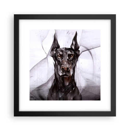 Plakat w czarnej ramie - Szlachetnie urodzony - 30x30 cm
