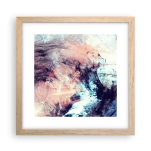 Plakat w ramie jasny dąb - Poczuj wiatr - 30x30 cm