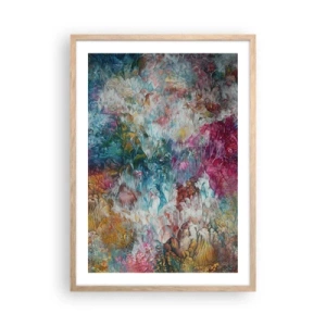 Plakat w ramie jasny dąb - W pełnym rozkwicie - 50x70 cm