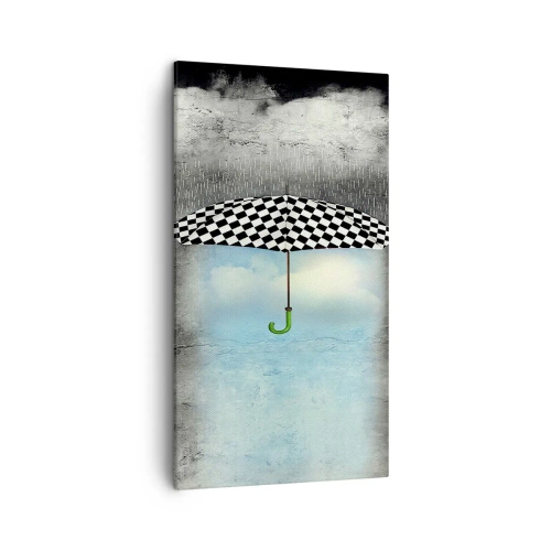 Obraz na płótnie - A jednak możliwe - 45x80 cm