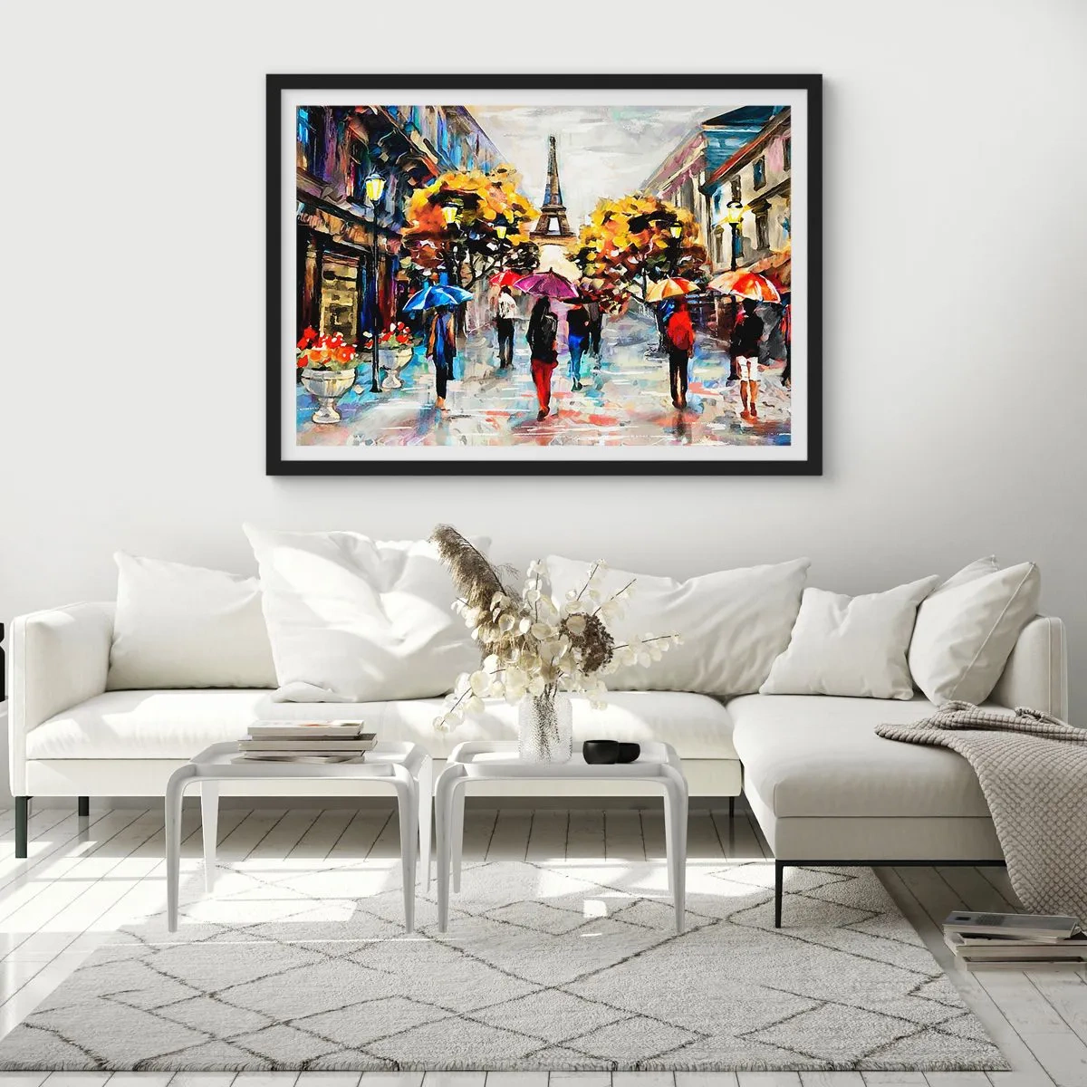 Plakat w czarnej ramie - Jesienią szczególnie piękny - 91x61 cm