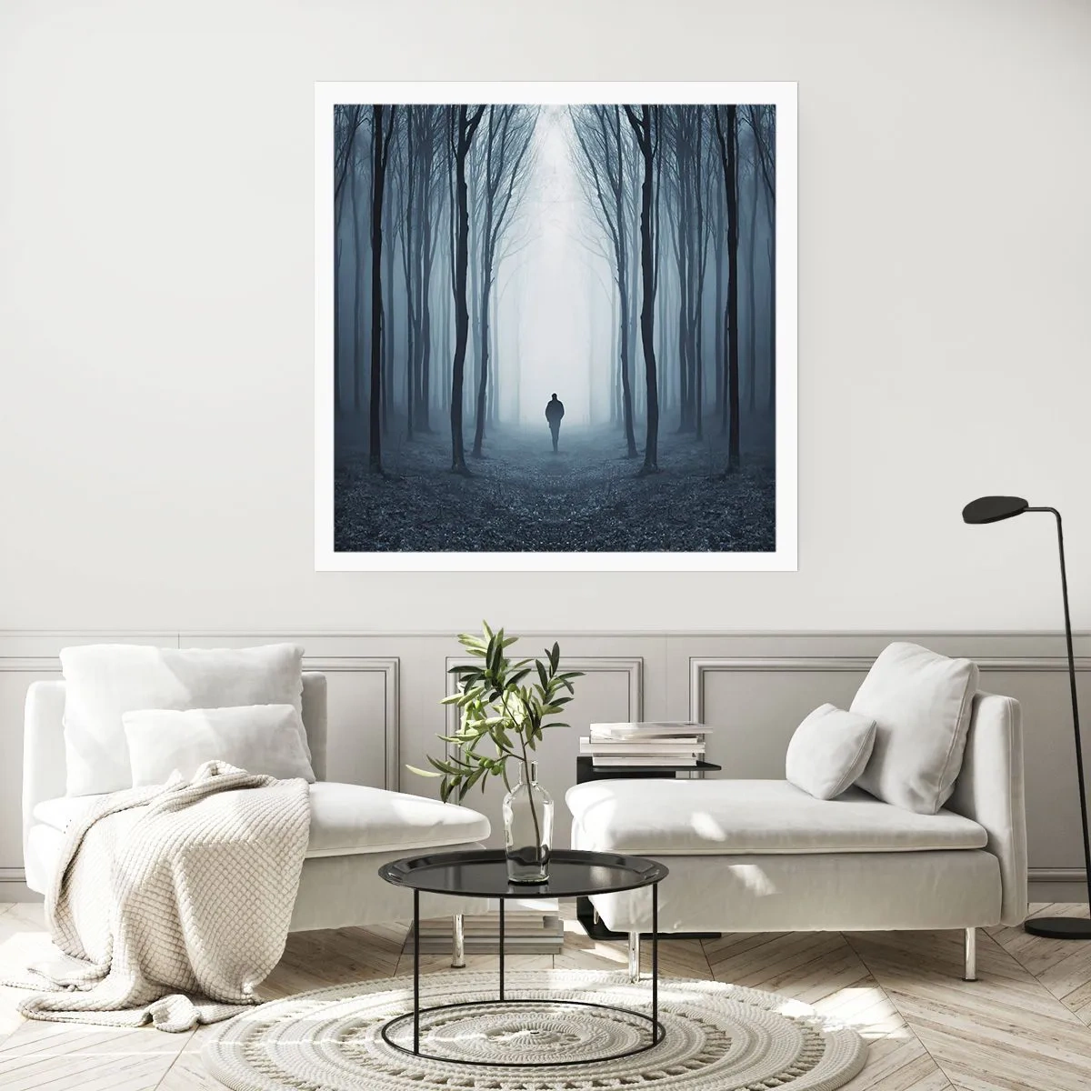 Plakat - I wszystko proste i jasne - 60x60 cm