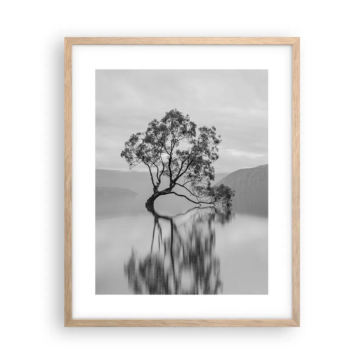 Plakat w ramie jasny dąb - Jest taki kraj - 40x50 cm