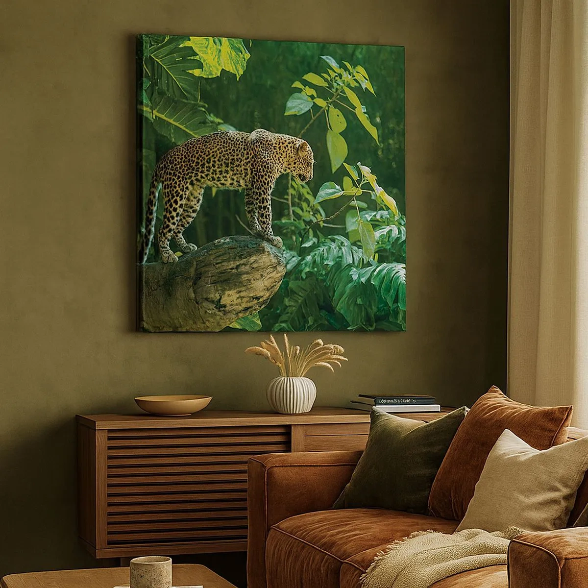 Obraz na płótnie - Na łowy? - 30x30 cm