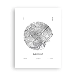 Plakat - Anatomia Barcelony - 30x40 cm