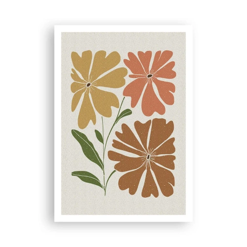 Plakat - Natura i geometria - 70x100 cm