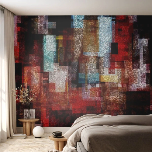 Fototapeta Premium Canvas - Pomieszanie z poplątaniem - Abstrakcja, Sztuka, Malarstwo - 250x175 cm