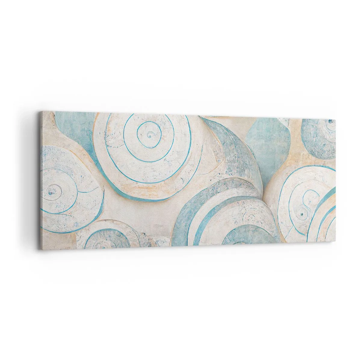 Obraz na płótnie - Co kryje muszla? - 100x40 cm
