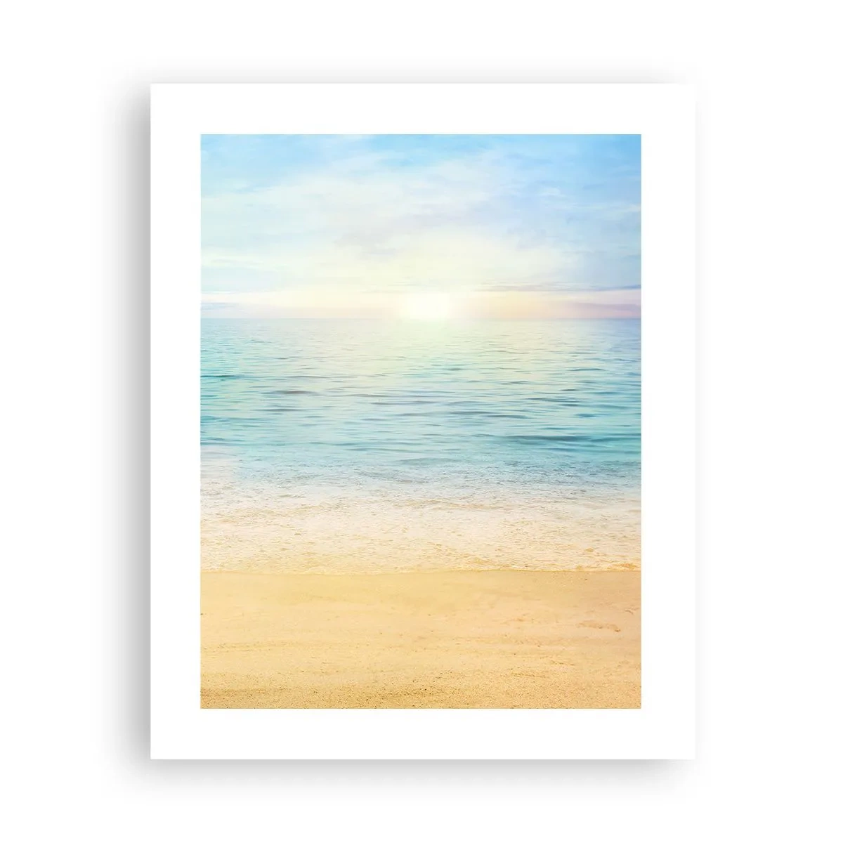 Plakat - Wielki błękit - 40x50 cm