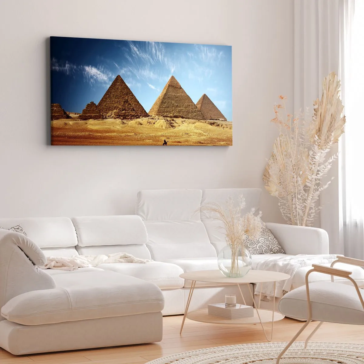 Obraz na płótnie - 40 wieków patrzy na was - 100x40 cm