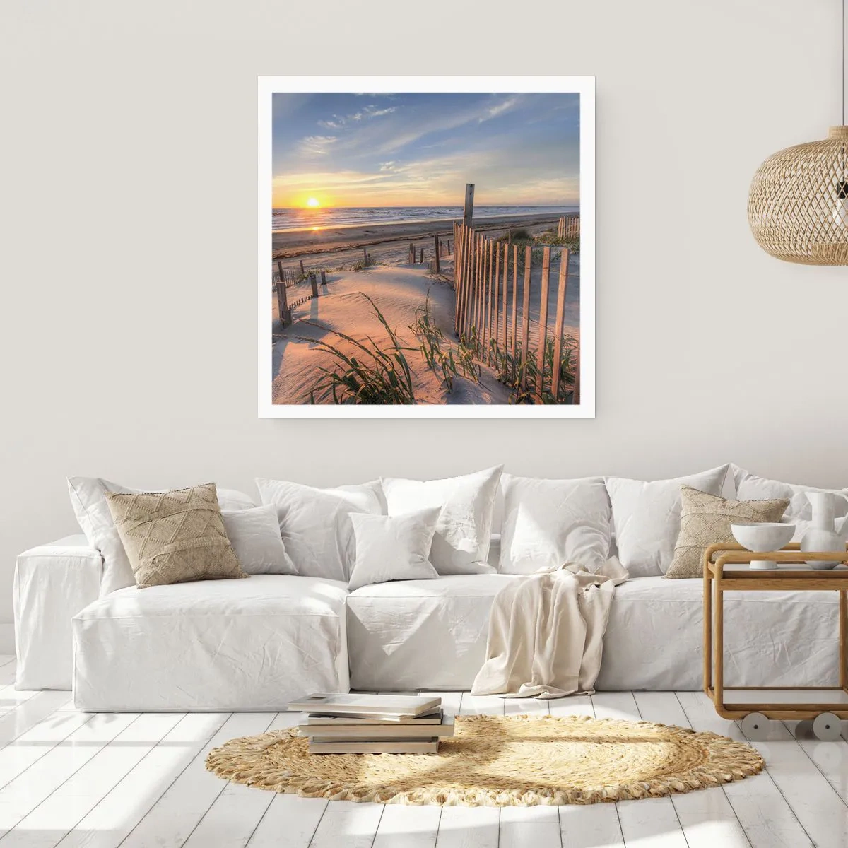 Plakat - Blask i cień wiatru - 30x30 cm