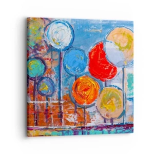 Obraz na płótnie - Cuda na kiju - 30x30 cm