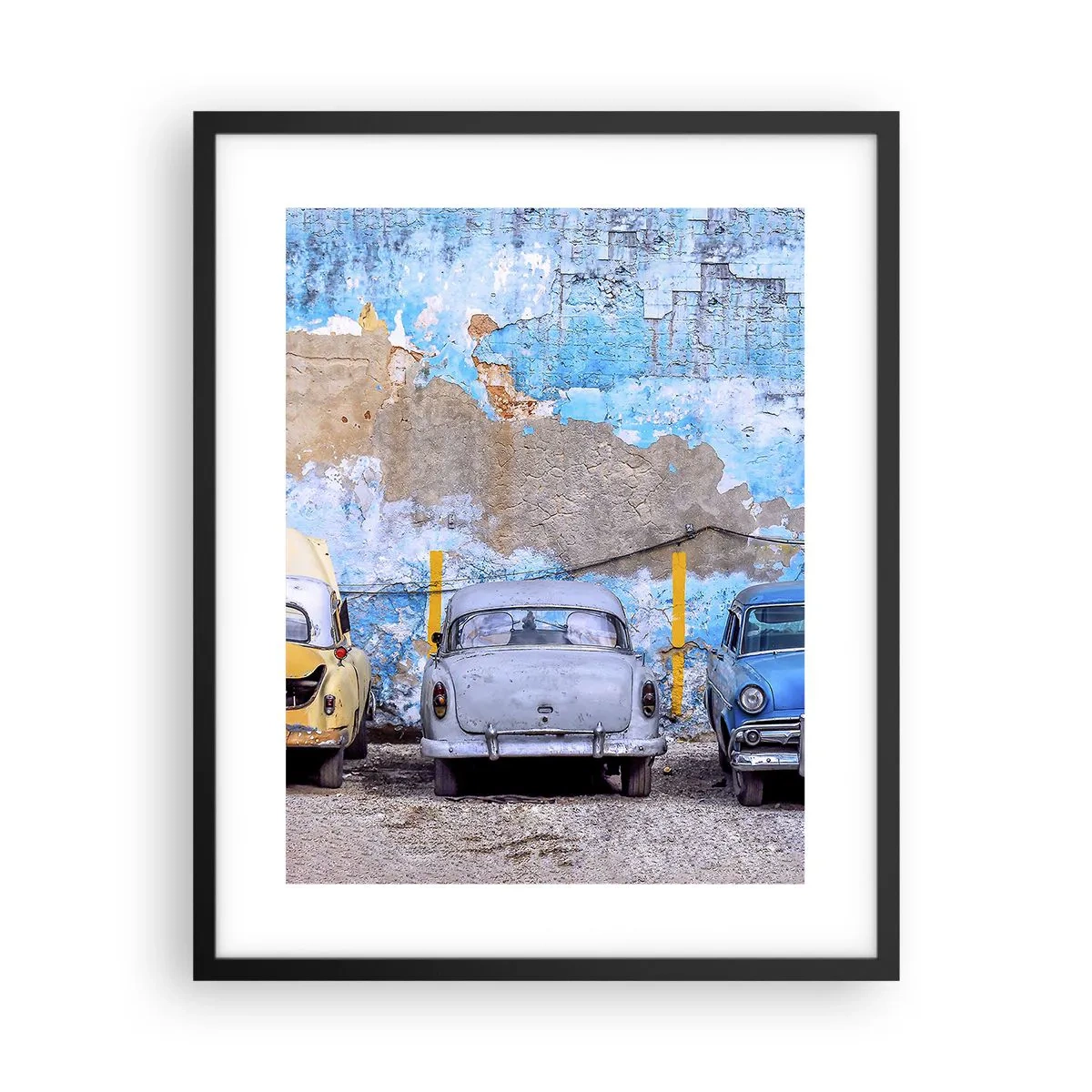 Plakat w czarnej ramie - Spotkanie weteranów - 40x50 cm