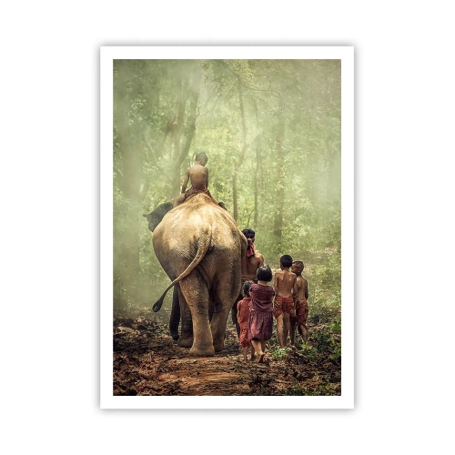 Plakat - Nowa Księga Dżungli - 70x100 cm