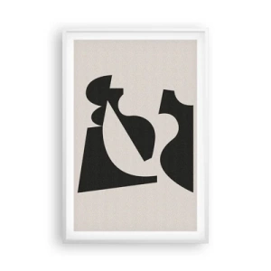 Plakat w białej ramie - Do samodzielnego składania - 61x91 cm