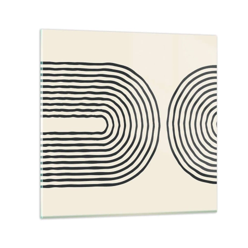 Obraz na szkle - Już za chwilę… - 30x30 cm