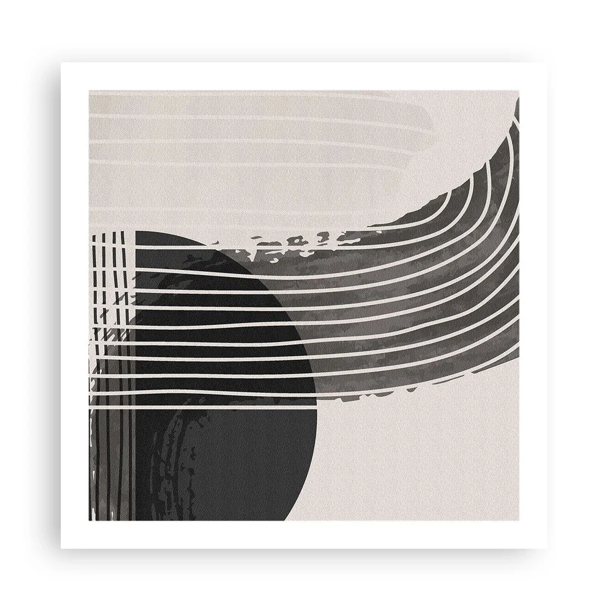 Plakat - Tam i z powrotem - 60x60 cm