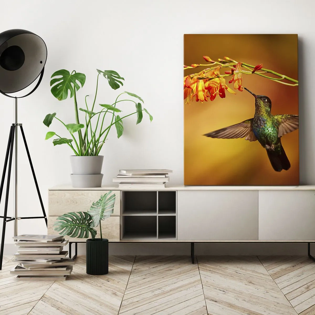 Obraz na płótnie - Posłaniec światła wg Majów - 45x80 cm
