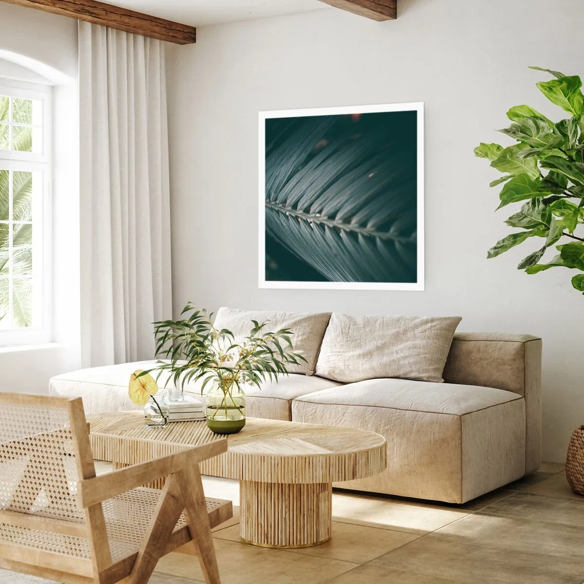 Plakat - Precyzja natury - 30x30 cm