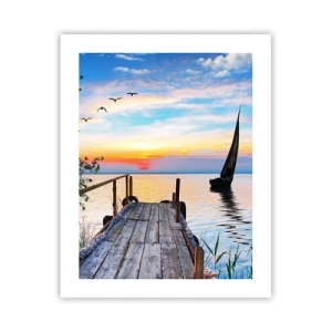 Plakat - Dobry wieczór - 40x50 cm